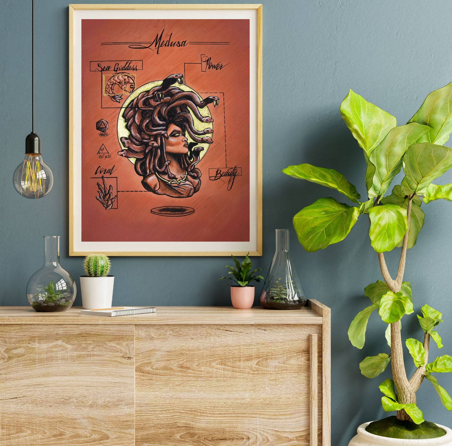 "Medusa" Original Artwork