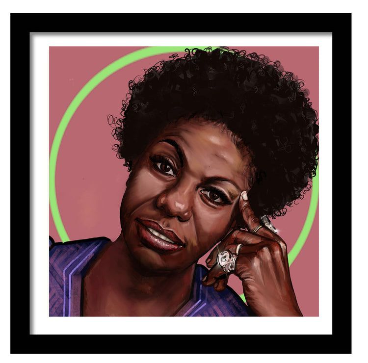 "Nina Simone The Black Edition" Prints
