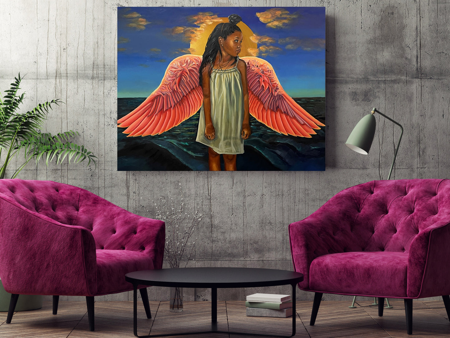 "Soul Bird Rise" Original Painting
