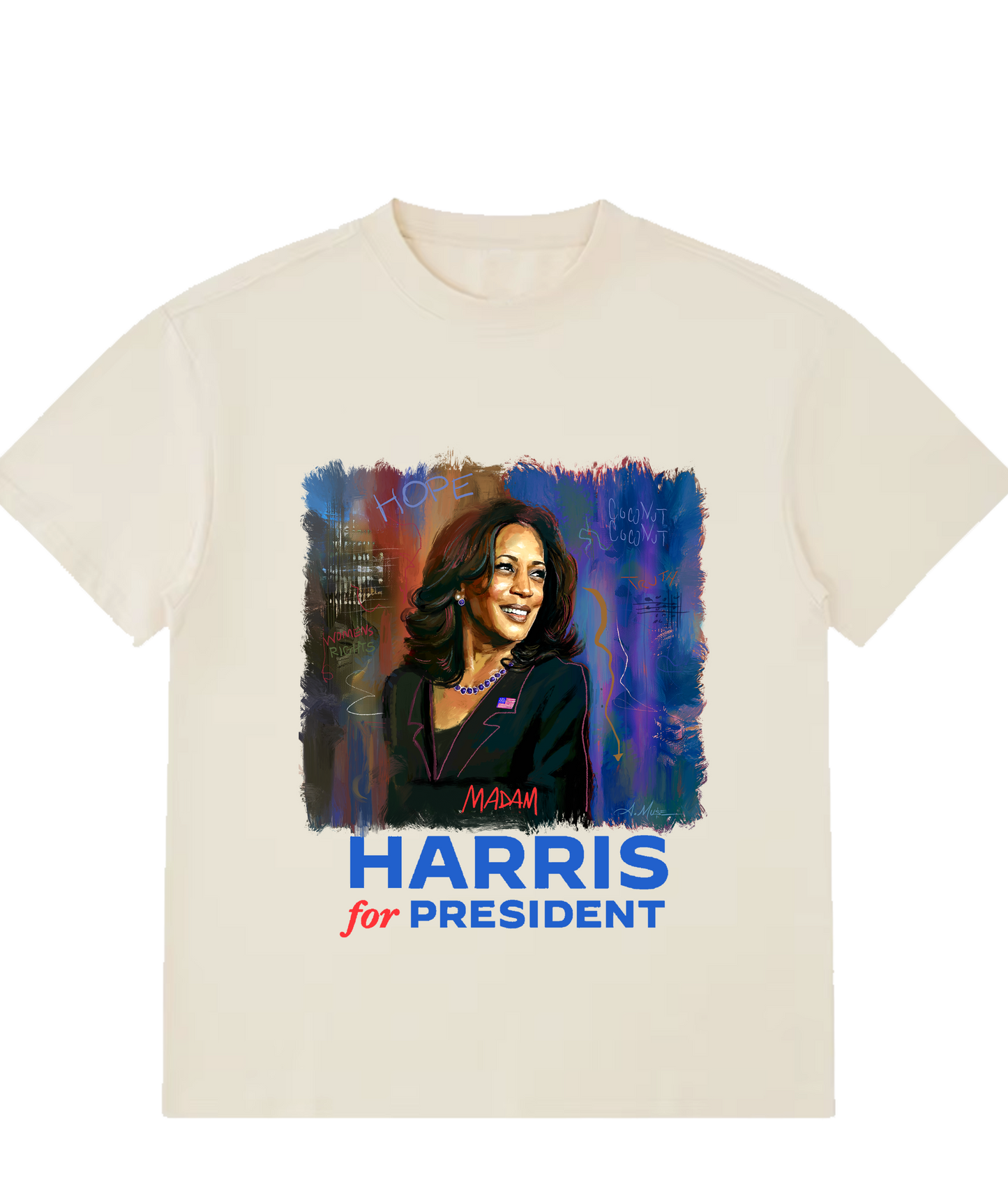 Hope In Harris Oversized T-Shirts