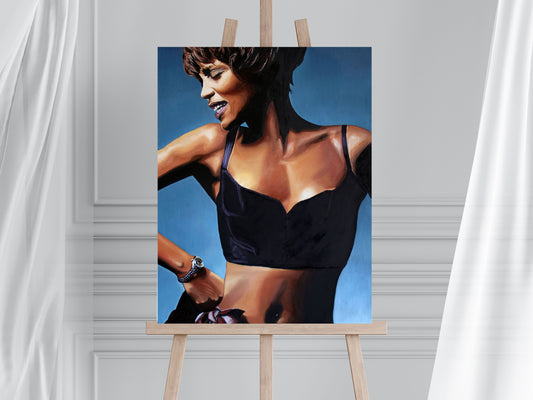 Whitney Houston Canvas Print