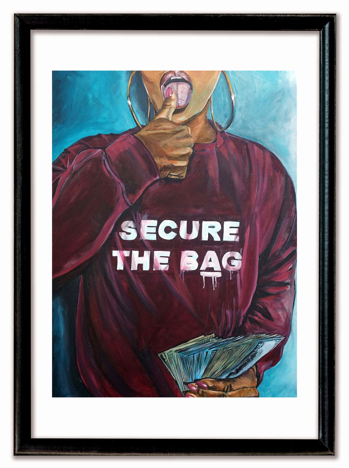 "Secure The Bag" Prints