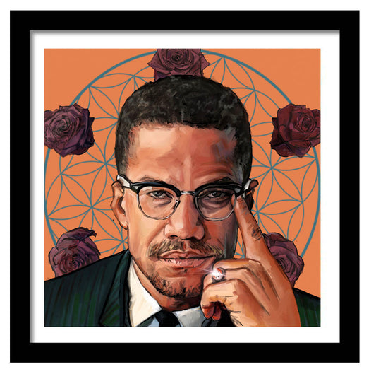 "Malcolm X The Black Edition" Prints